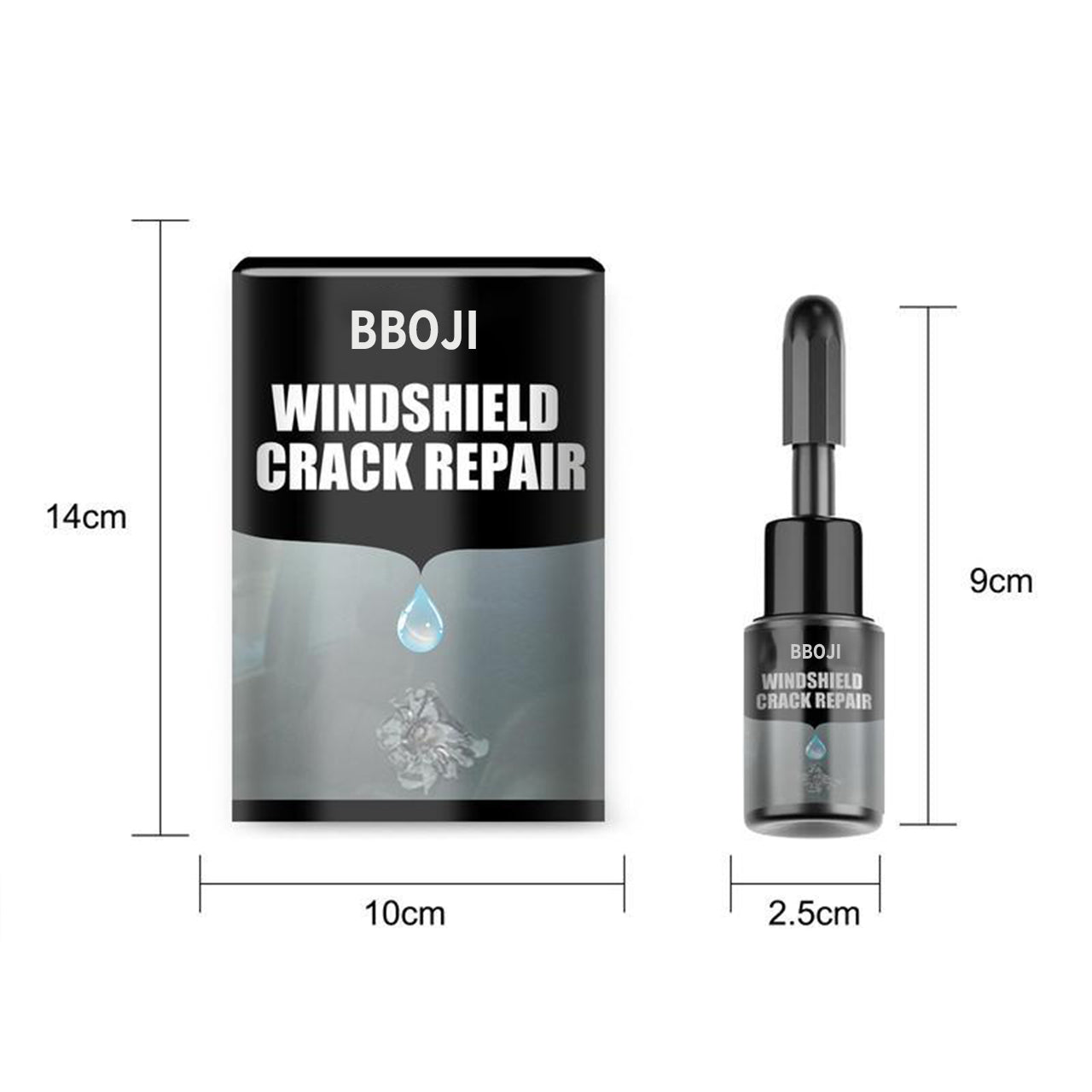 CRACKED GLASS REPAIR KIT