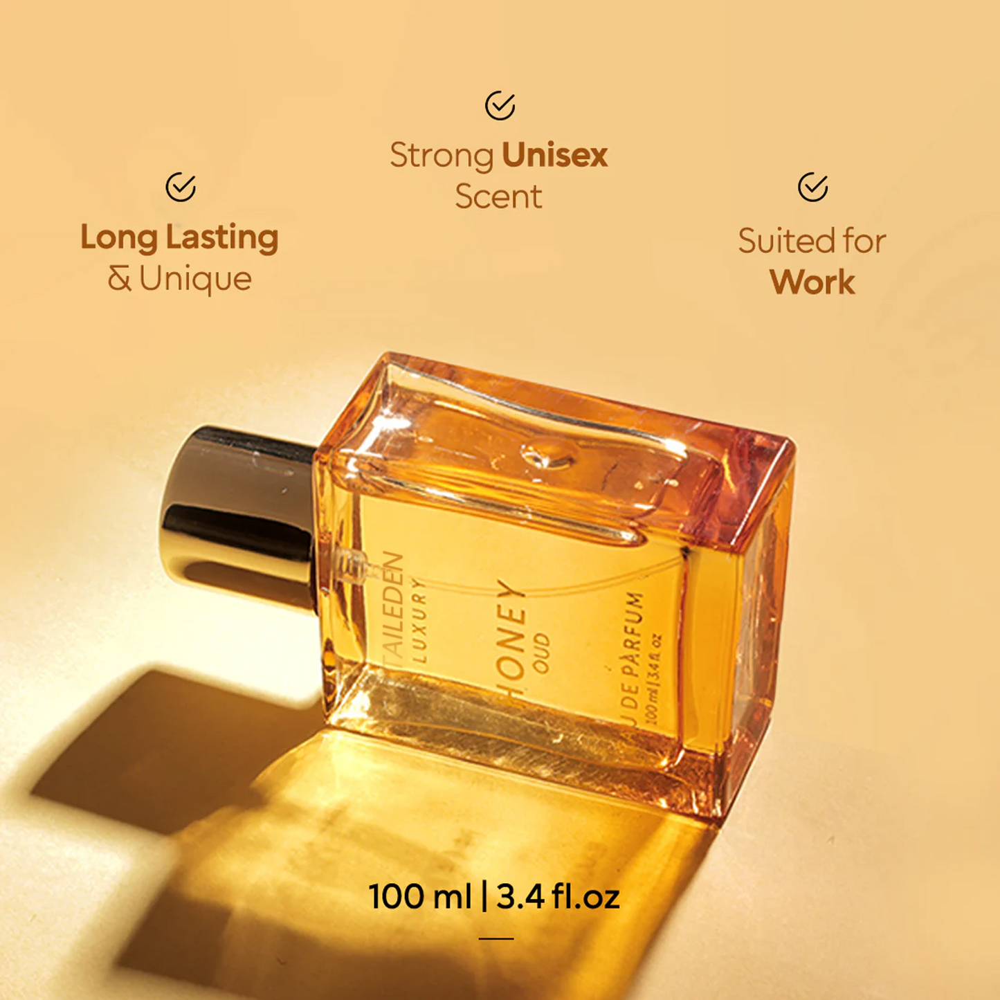 Final 3 Hours: 70% OFF🔥Honey Oud Unisex Perfume – A Luxury Fragrance for Men & Women