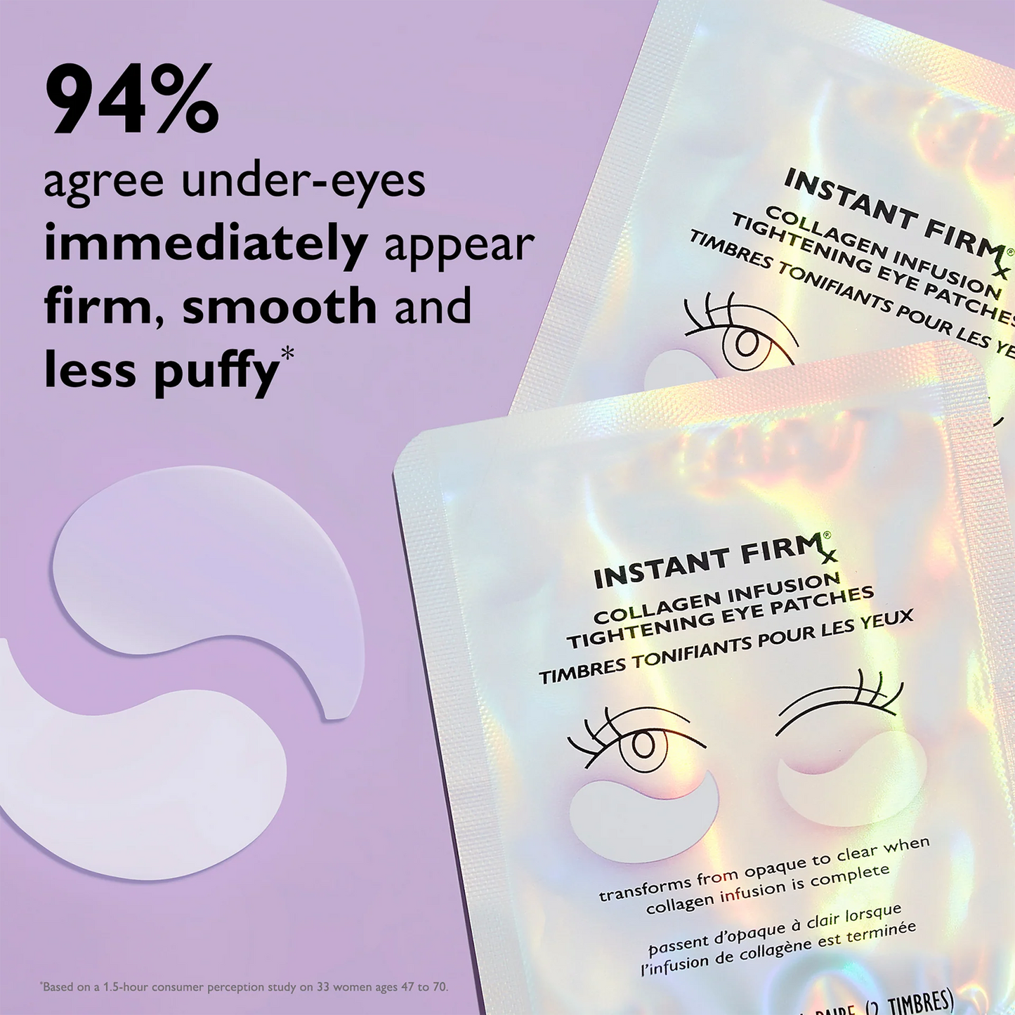 Collagen Infusion Eye Patches – Instantly Firm, Brighten & Revive Tired Eyes