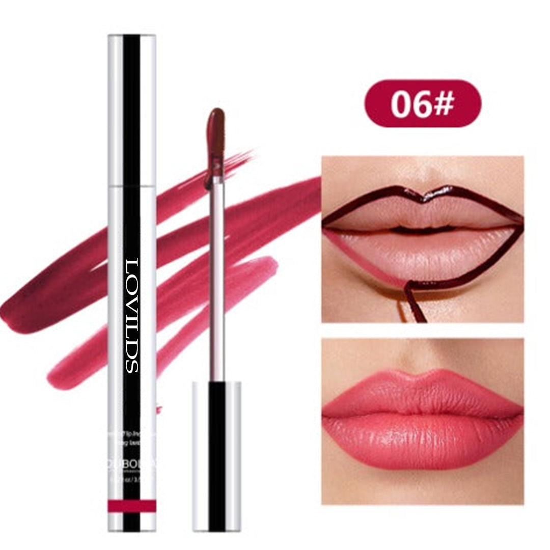 Final 3 Hrs: 70% OFF🔥STAY-N-Peel-Off Lip Liner Stain (Hyaluronic Acid + Vitamin E, Long-Lasting, 3.5ml)