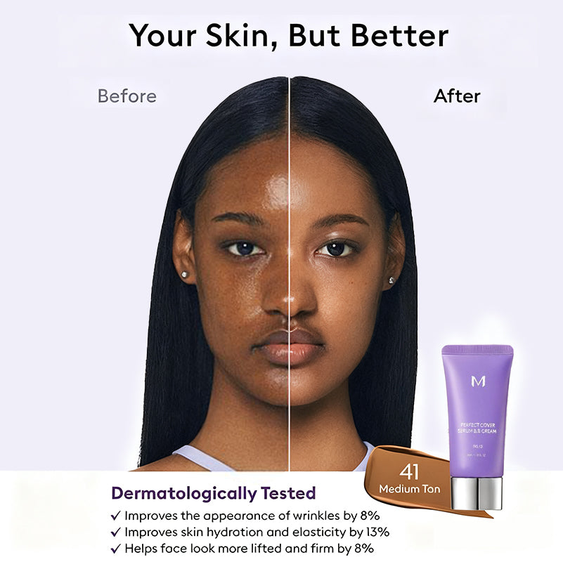 🔥Final 3 hours 70% off:Perfectly Bare BB Cream SPF 42 PA+++🎁Free brush
