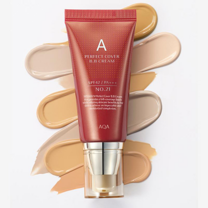 AQA Perfect Cover BB Cream SPF 42 PA+++🎁Free brush