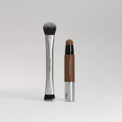 SHAPING DUO - Contour Stick & Sculpting Brush Set with 9 Shadow-Inducing Tones For Precision and Versatility