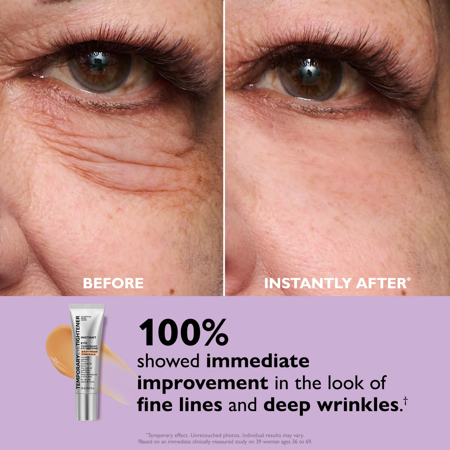 Sale Happening Now:70%OFF🔥 Instant Eye Tightener Easy-Wear Formula With Brush Free!