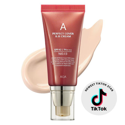 AQA Perfect Cover BB Cream SPF 42 PA+++🎁Free brush