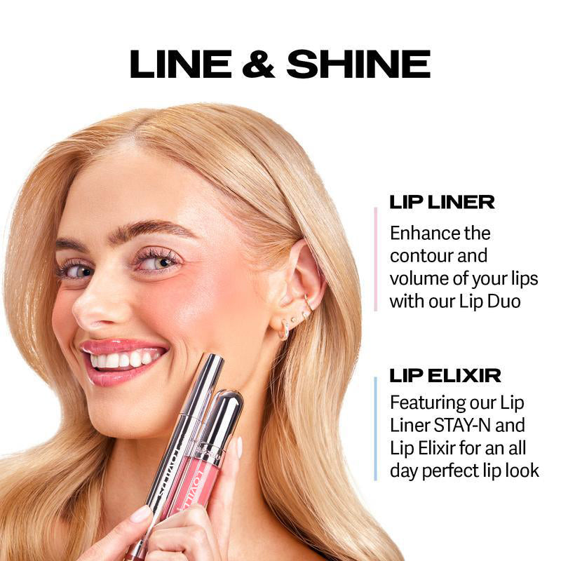 Final 3 Hrs: 70% OFF🔥STAY-N-Peel-Off Lip Liner Stain (Hyaluronic Acid + Vitamin E, Long-Lasting, 3.5ml)