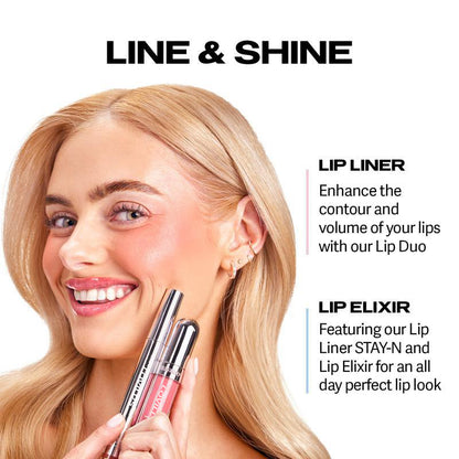 Final 3 Hrs: 70% OFF🔥STAY-N-Peel-Off Lip Liner Stain (Hyaluronic Acid + Vitamin E, Long-Lasting, 3.5ml)