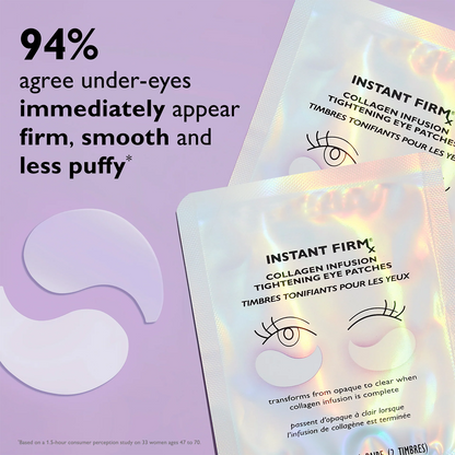 Collagen Infusion Eye Patches – Instantly Firm, Brighten & Revive Tired Eyes