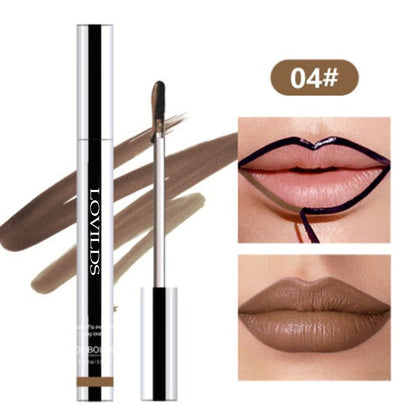 Final 3 Hrs: 70% OFF🔥STAY-N-Peel-Off Lip Liner Stain (Hyaluronic Acid + Vitamin E, Long-Lasting, 3.5ml)