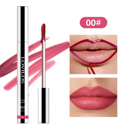 Final 3 Hrs: 70% OFF🔥STAY-N-Peel-Off Lip Liner Stain (Hyaluronic Acid + Vitamin E, Long-Lasting, 3.5ml)