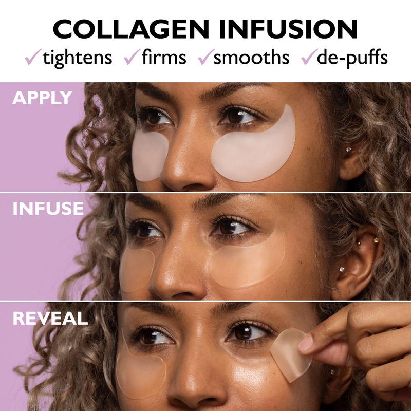 Collagen Infusion Eye Patches – Instantly Firm, Brighten & Revive Tired Eyes